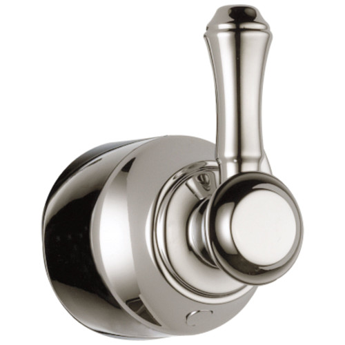 Delta Cassidy H597PN Metal Lever Handle - Transfer Valve in Polished Nickel Finish
