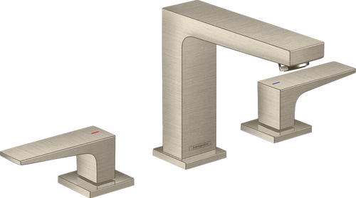 Hansgrohe 32517001 Metropol 160 Widespread Faucet with Lever Handles, 1.2 GPM Chrome