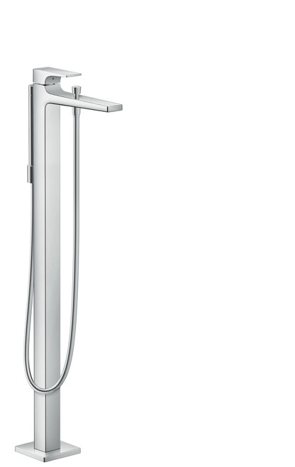 Hansgrohe Metropol Freestanding Tub Filler with Diverter and Hand Shower