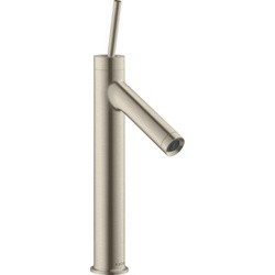 AXOR 10129001 Starck Single Hole Faucet Tall Without Pop-Up Chrome