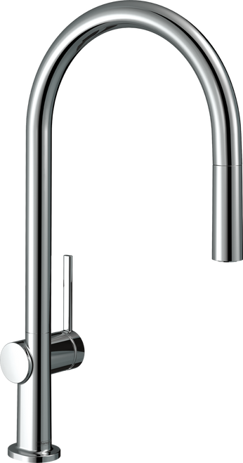 Hansgrohe Talis N 1.5 GPM Single Hole Pull Down Kitchen Faucet - Chrome