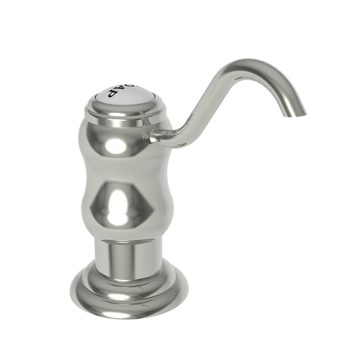 Newport Brass Chesterfield Deck Mounted Soap & Lotion Dispenser - Polished Nickel