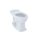 TOTO C784EF#01 Eco Clayton and Universal Height Elongated Toilet Bowl: Cotton White