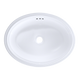 TOTO LT641#12 Dartmouth 18-3/4" x 13-3/4" Oval Undermount Bathroom Sink: Sedona Beige