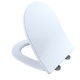 Toto SoftClose D Shape Slim Seat and Lid for RP Wall-Hung Toilet in Cotton White