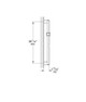 Grohe 27892000 Euphoria Cube+ 24 In. Shower Bar Starlight Chrome
