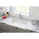 Elkay Quartz Perfect Drain 3-1/2" Removable Polymer Basket Strainer and Rubber Stopper Ricotta