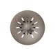 Elkay Quartz Perfect Drain 3-1/2" Removable Polymer Basket Strainer and Rubber Stopper Silvermist