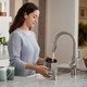Hansgrohe 04796800 Joleena Soap Dispenser in Steel Optic