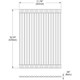 Elkay Crosstown Black Silicone 11-7/8" x 16-3/4" x 3/8" Drying Rack