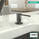 Hansgrohe 40438341 Focus Soap Dispenser in Brushed Black Chrome