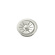 Elkay Quartz Perfect Drain 3-1/2" Polymer Disposer Flange with Removable Basket Strainer and Rubber Stopper Parchment