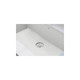 Elkay Quartz Perfect Drain 3-1/2" Polymer Disposer Flange with Removable Basket Strainer and Rubber Stopper Parchment