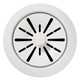 Elkay Quartz Perfect Drain 3-1/2" Polymer Disposer Flange with Removable Basket Strainer and Rubber Stopper Ricotta
