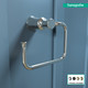 Hansgrohe 04786830 Joleena Towel Ring in Polished Nickel
