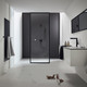 Hansgrohe 24131671 Pulsify S Shower Head 105 1-Jet, 2.5 GPM in Matte Black