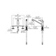 Elkay Everyday Three Hole Deck Mount Kitchen Faucet with Side Spray Chrome