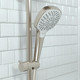 Hansgrohe 04723820 Croma Select E Handshower 110 3-Jet, 1.75 GPM in Brushed Nickel