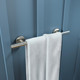 Hansgrohe 40513820 Logis Towel Bar, 12" in Brushed Nickel