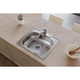 Elkay Dayton Stainless Steel 25" x 22" x 6-9/16", MR2-Hole Single Bowl Drop-in Sink