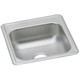 Elkay Dayton Stainless Steel 17" x 19" x 6-1/8", 0-Hole Single Bowl Drop-in Bar Sink