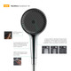 Hansgrohe 26864001 Rainfinity Handshower 130 3-Jet, 2.5 GPM in Chrome