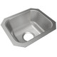 Elkay Dayton Stainless Steel 14-1/2" x 12-1/2" x 6-1/2" Single Bowl Undermount Sink