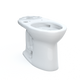 TOTO Drake Elongated Tornado Flush Toilet Bowl, Washlet+ Ready, Cotton White