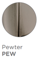 Jaclo Leticia Showerhead- 1.5 GPM in Pewter Finish