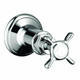 AXOR 16873821 Montreux Volume Control Trim w/Cross Handle Brushed Nickel