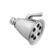 Jaclo Retro #2 Showerhead in Pewter Finish