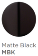 Jaclo Frescia Dark Grey Face Showerhead - 1.75 GPM in Matte Black Finish