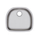 Elkay Dayton Stainless Steel 23-1/2" x 21-1/8" x 9" Single Bowl Undermount Sink