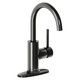 Elkay Avado Single Hole Bar Faucet with Lever Handle Black Stainless