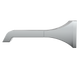 Toto GC Wall Tub Spout, Polished Chrome
