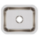 Elkay Lustertone Classic Stainless Steel 14-1/2" x 11-3/4" x 7" Single Bowl Undermount Bar Sink