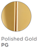 Jaclo Retro #2 Showerhead in Polished Gold Finish