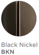 Jaclo DSW-3060-BKN 60" Swivel Double Spiral Brass Hose in Black Nickel Finish