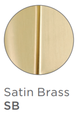 Jaclo Frescia Dark Grey Face Showerhead - 1.75 GPM in Satin Brass Finish