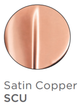 Jaclo Frescia Light Grey Face Showerhead in Satin Copper Finish