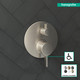 Hansgrohe 04447820 Ecostat Pressure Balance Trim S with Diverter in Brushed Nickel