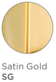 Jaclo Frescia Dark Grey Face Showerhead - 2.0 GPM in Satin Gold Finish