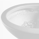 TOTO C453CUFG#03 Drake II Universal Height Round Toilet Bowl with CeFiONtect: Bone