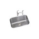 Elkay Dayton Stainless Steel 23-1/2" x 18-1/4" x 8" Single Bowl Undermount Sink and Faucet Kit