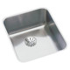 Elkay Lustertone Classic Stainless Steel 16" x 18-1/2" x 7-7/8", Single Bowl Undermount Sink with Perfect Drain