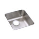 Elkay Lustertone Classic Stainless Steel, 16-1/2" x 16-1/2" x 4-3/8" Single Bowl Undermount ADA Sink