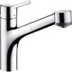 Hansgrohe 6462000 Talis S Kitchen Faucet, 2-Spray Pull-Out, 1.75 GPM in Chrome