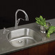 Elkay Lustertone Classic Stainless Steel, 23-5/8" x 21-1/4" x 7-1/2" Single Bowl Undermount Sink