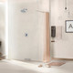 Hansgrohe 04911000 Croma Select E Pressure Balance Shower Set with Rough, 2.0 gpm in: Chrome