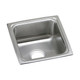 Elkay Lustertone Classic Stainless Steel 13" x 13" x 7-5/8" Single Bowl Drop-in Sink